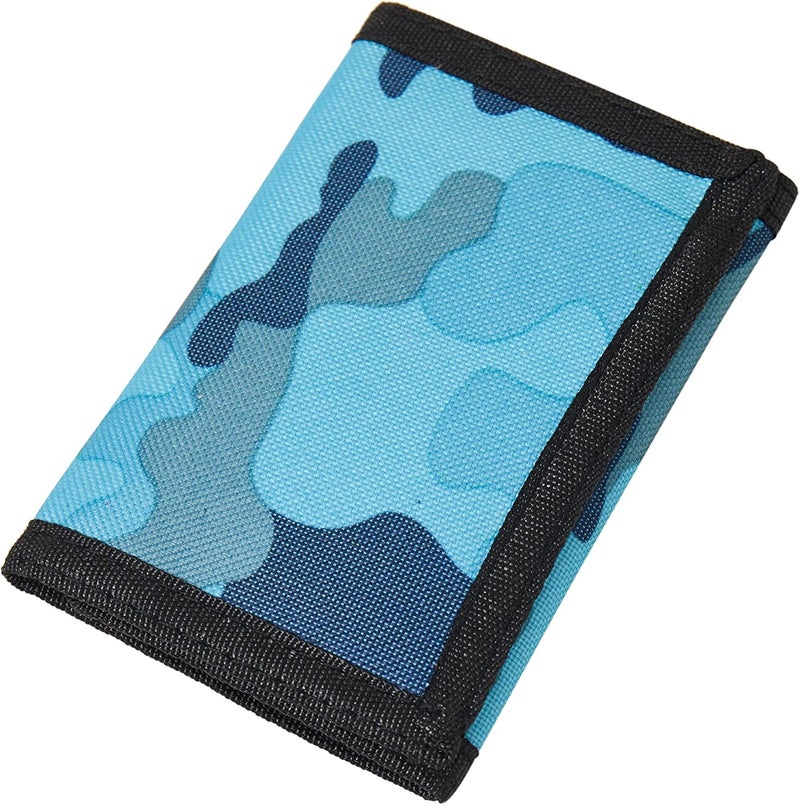 Nitort Wallet, Canvas Outdoor Sports Wallets for Kid, Lovely Wallet with Zipper for Kids- Front Pocket Wallet with Magic Sticker - Image 2